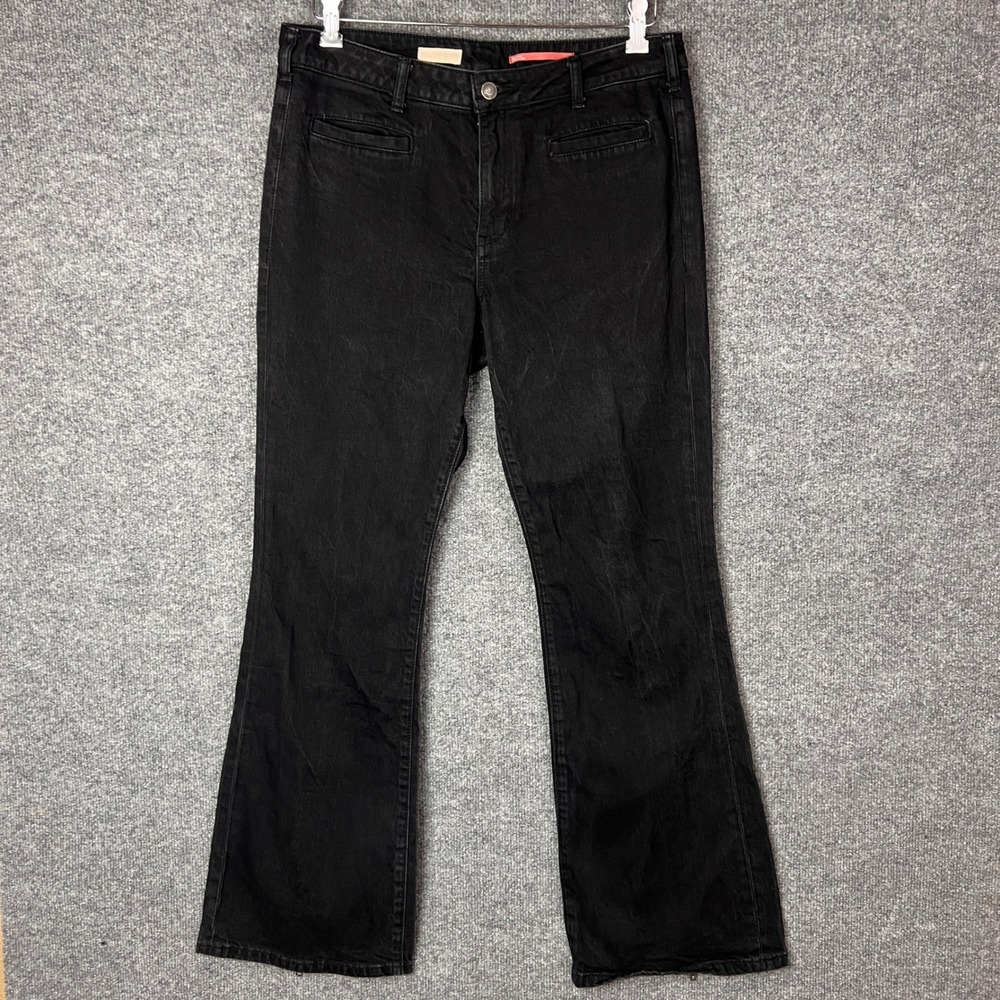 Pilcro Black Flare Jeans